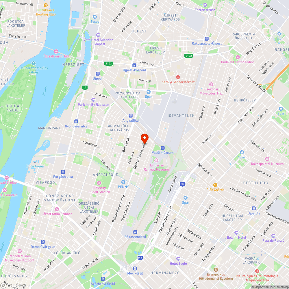 Részeges tábla bejelentés helye