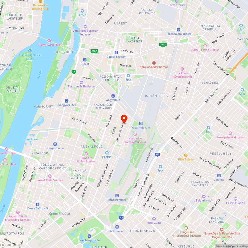 Szirénapróba bejelentés helye