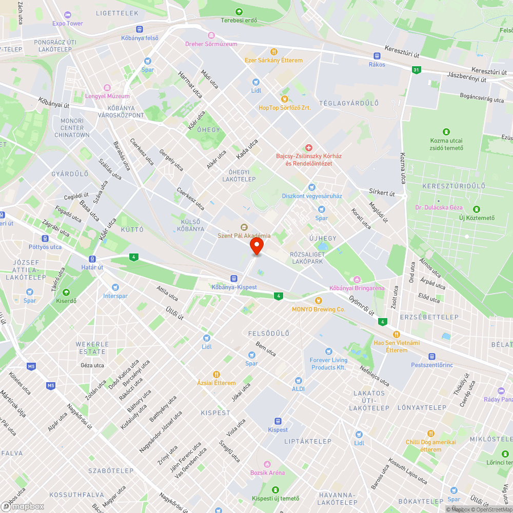 Sibrik Miklós felüljáróval kapcsolatos probléma bejelentés helye