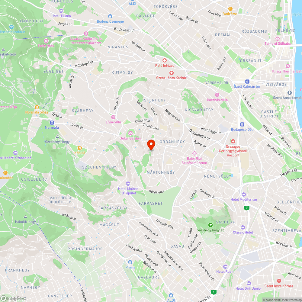 Eltűnt pad bejelentés helye