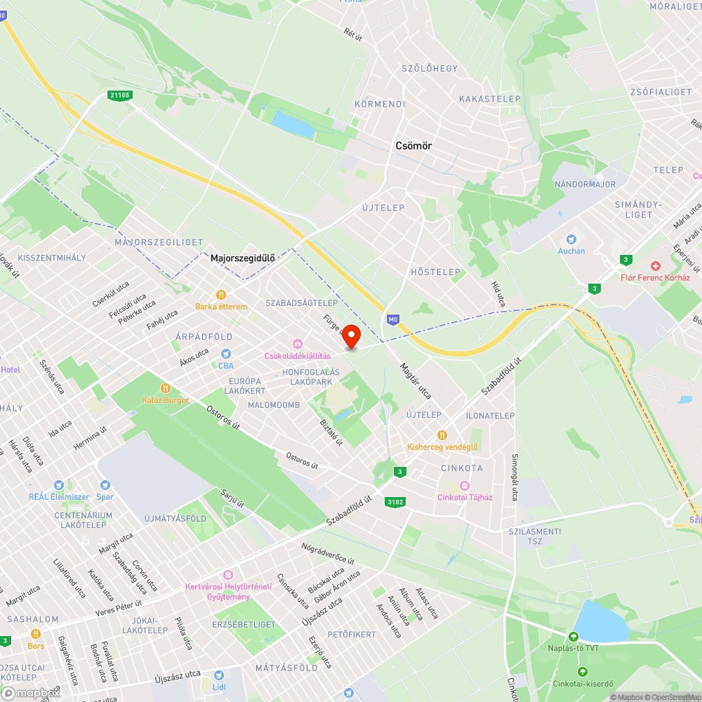 Hiányzó közvilágítás bejelentés helye