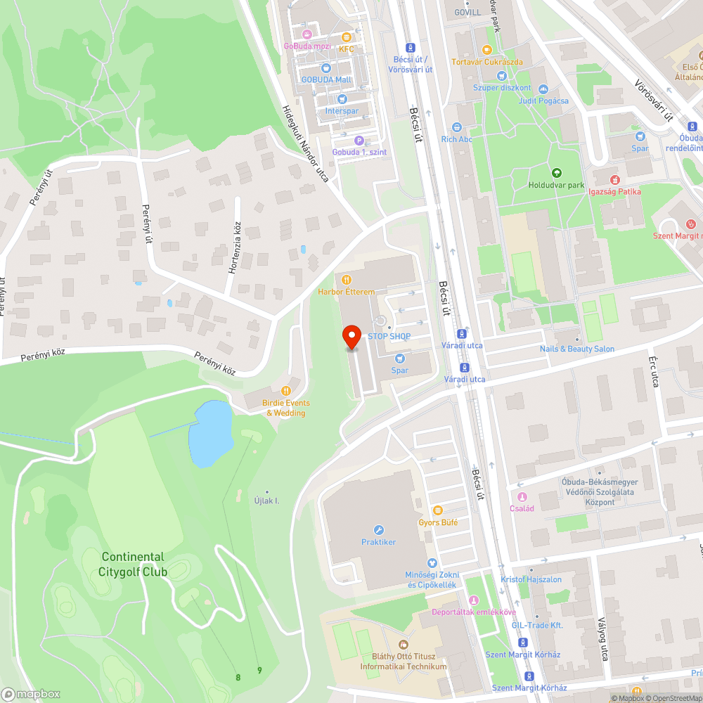 Használhatatlan mozgássérült parkoló bejelentés helye