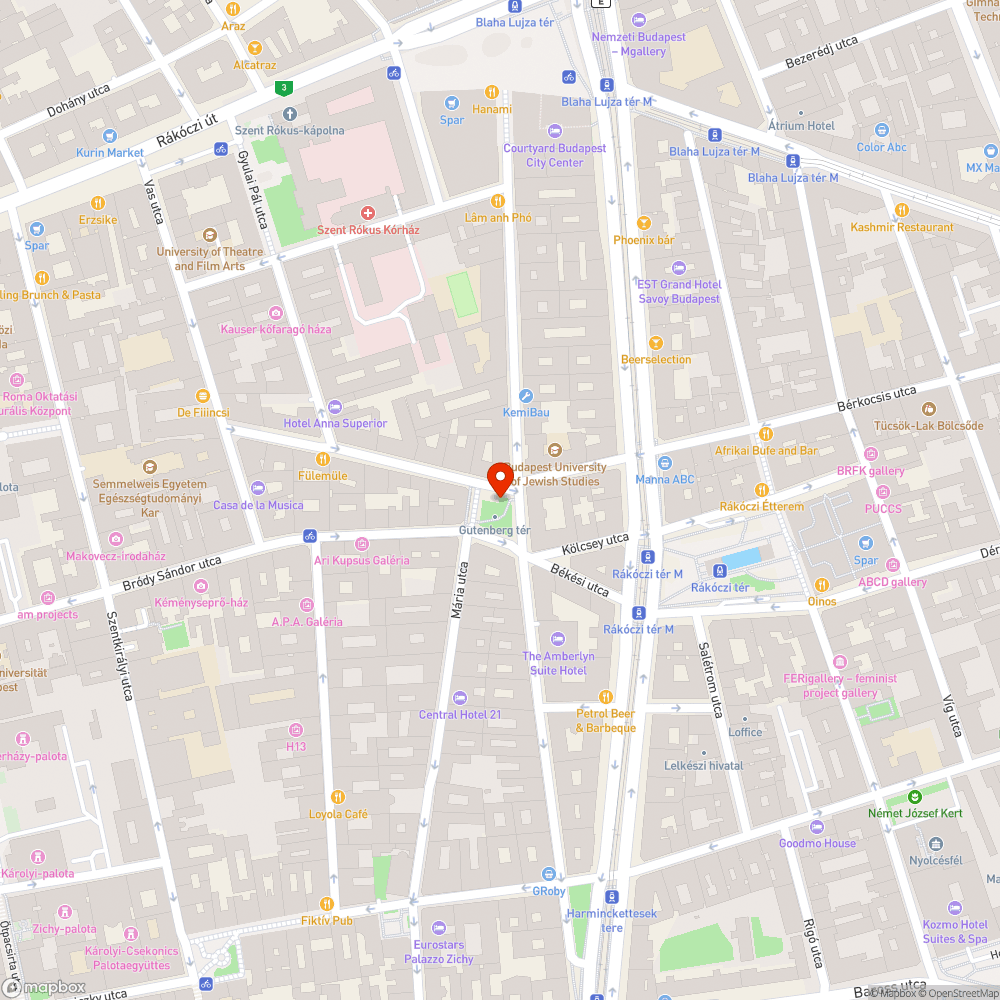 közterületi hangszoró bejelentés helye