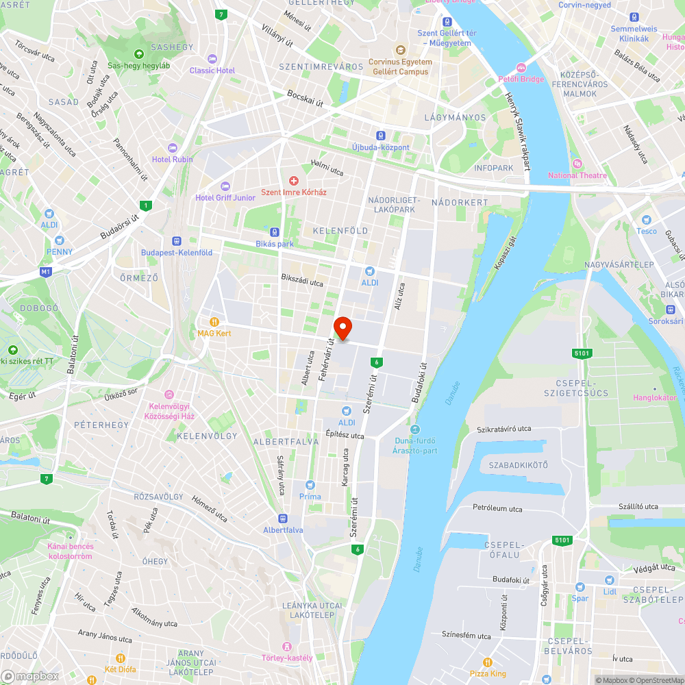 Megrongálódott villanyoszlop bejelentés helye