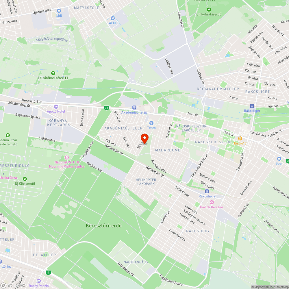 Bezöldült csapadékelvezető árok... bejelentés helye