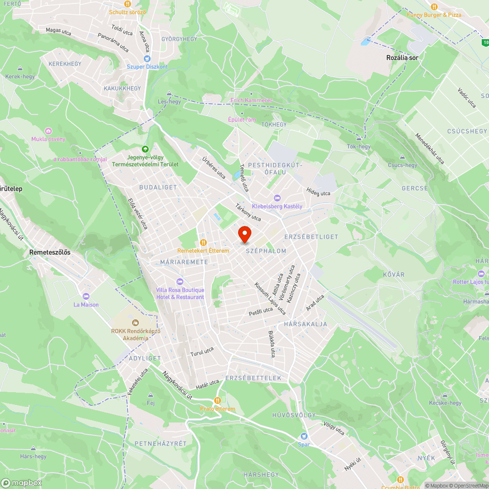 Óriási lyuk egy iskolához közel bejelentés helye