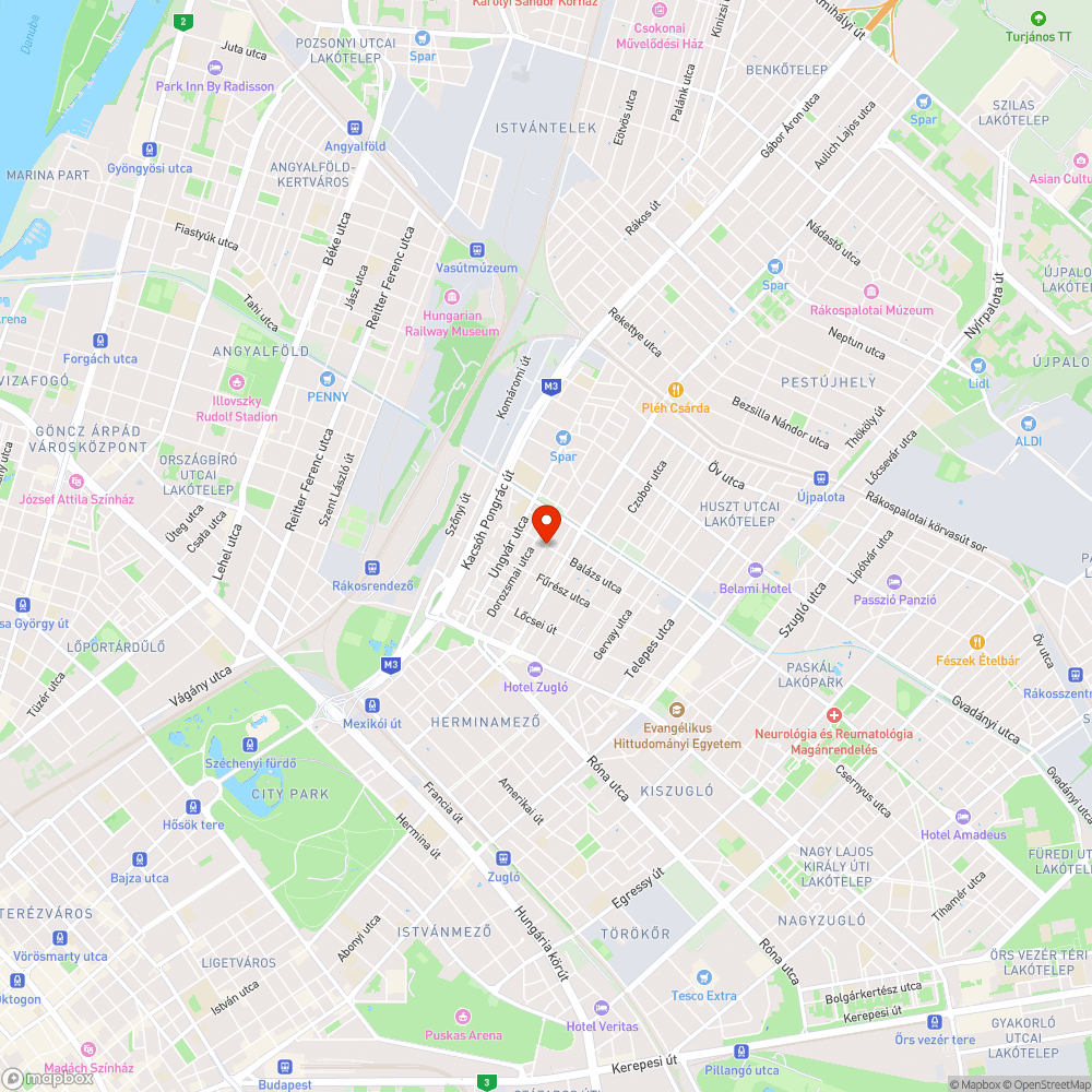 Györgyi Zsuzsanna bejelentés helye