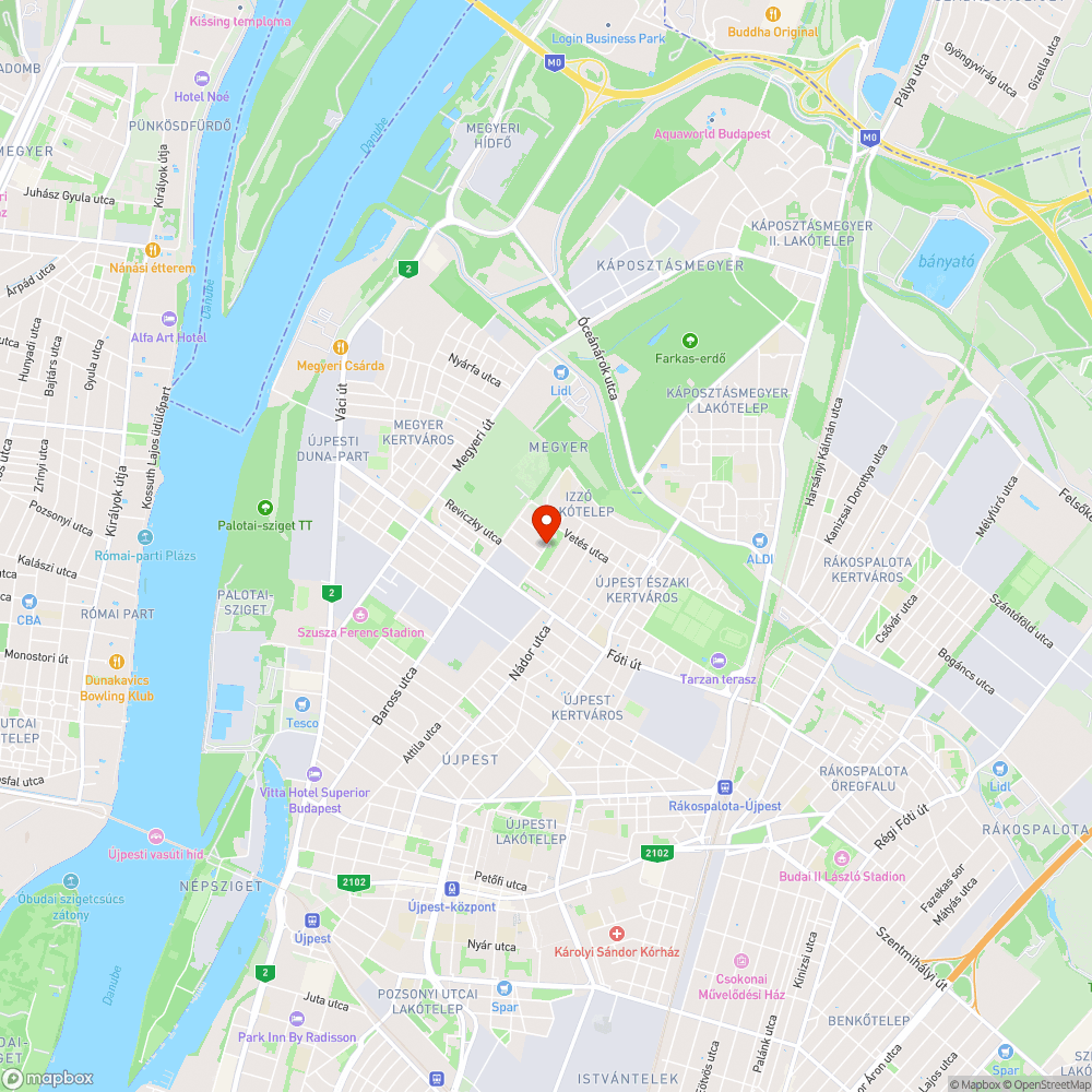 Kerékpáros piktogramok bejelentés helye