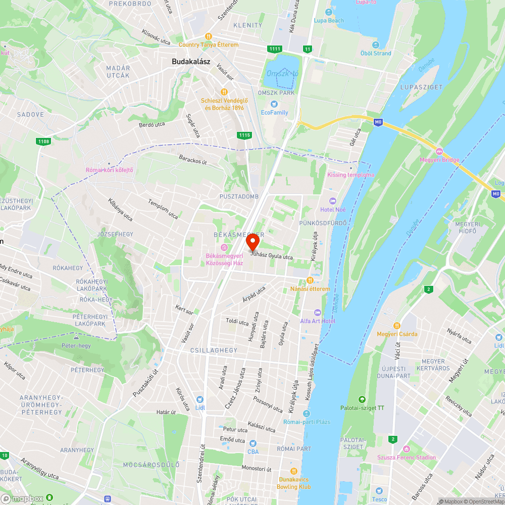 Akadálypálya - bokatörő bejelentés helye