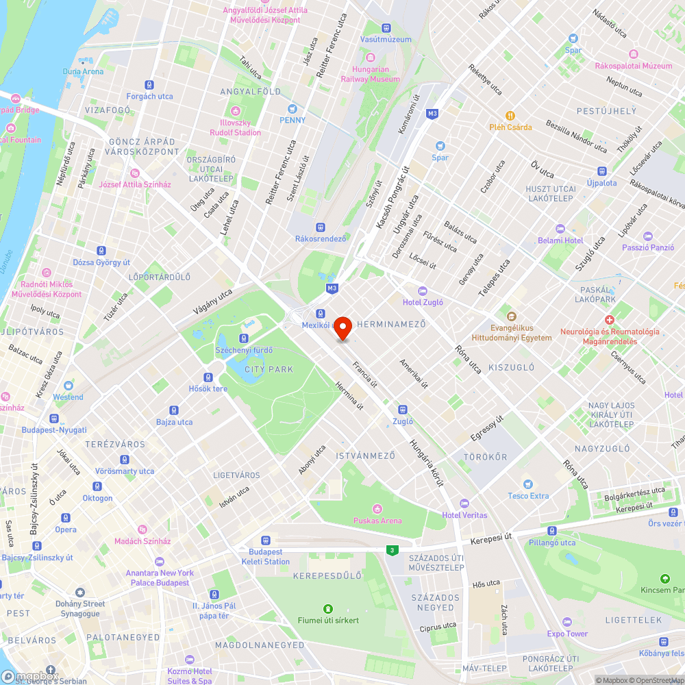 Balesetveszélyes rács bejelentés helye