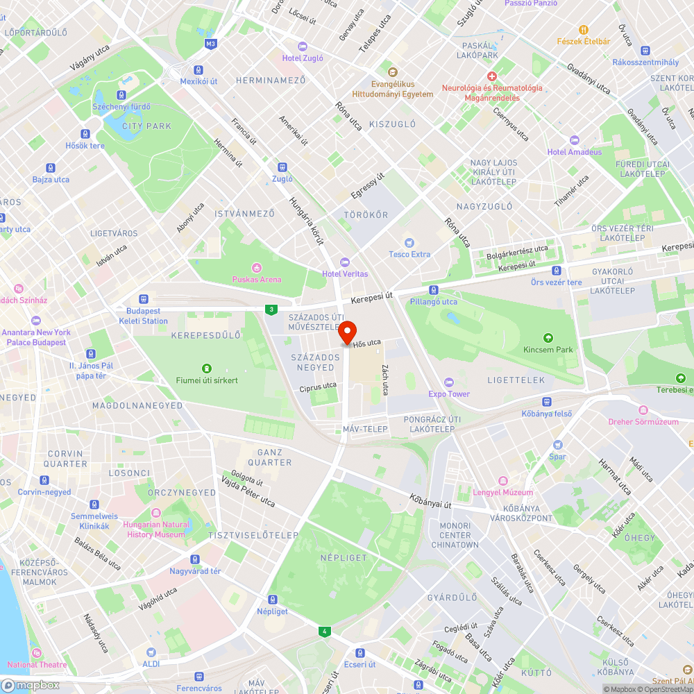 Keréktörő villamospálya bejelentés helye