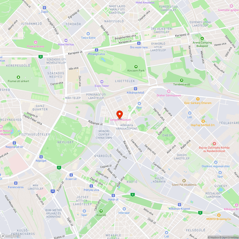 Kráter a parkolóban bejelentés helye