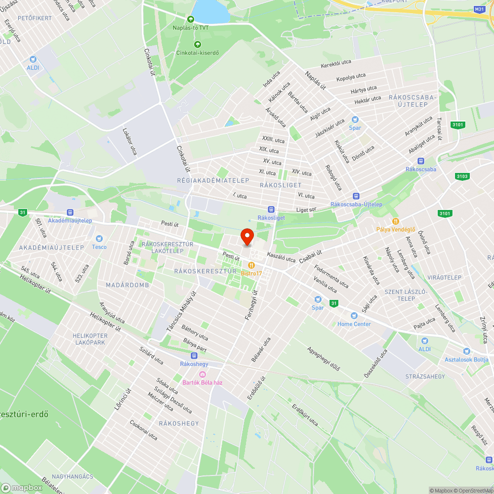 Járda buktatókkal bejelentés helye