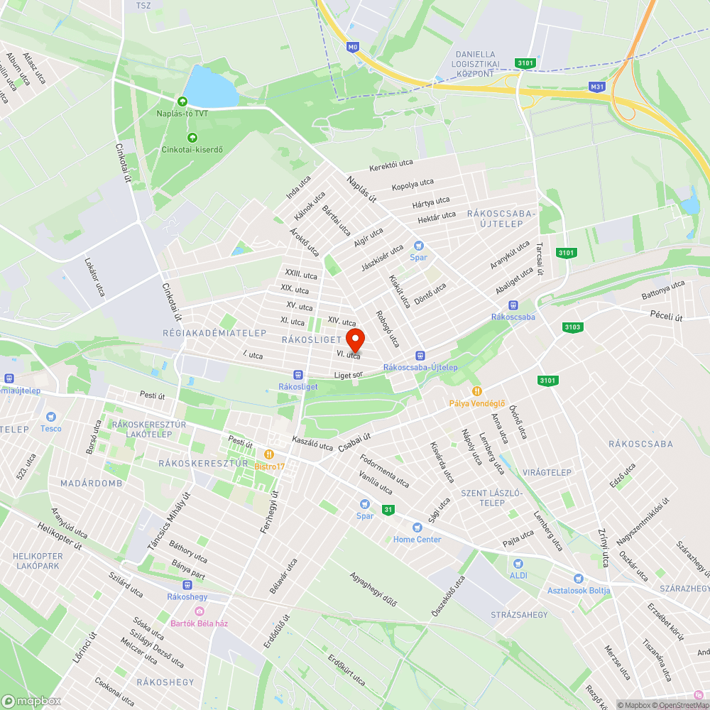 Megsüllyedt csatornarács és... bejelentés helye