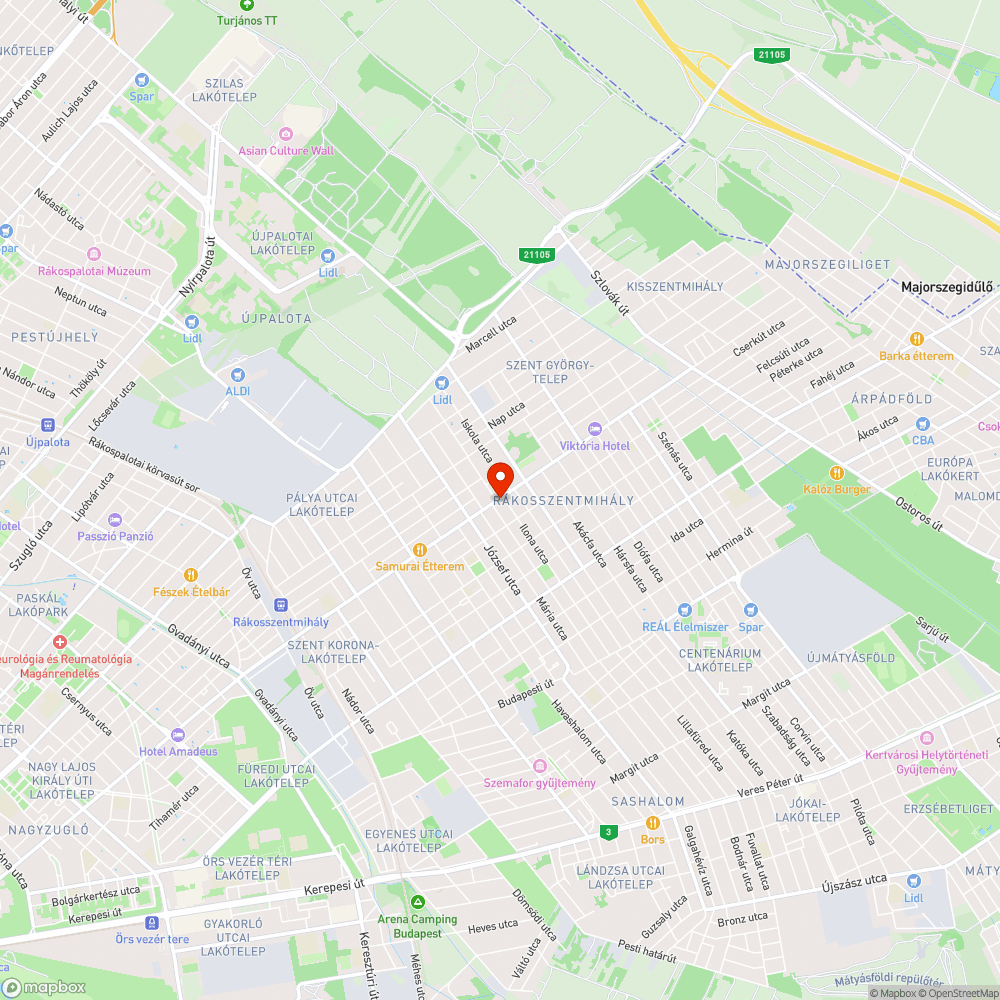 tábla bejelentés helye