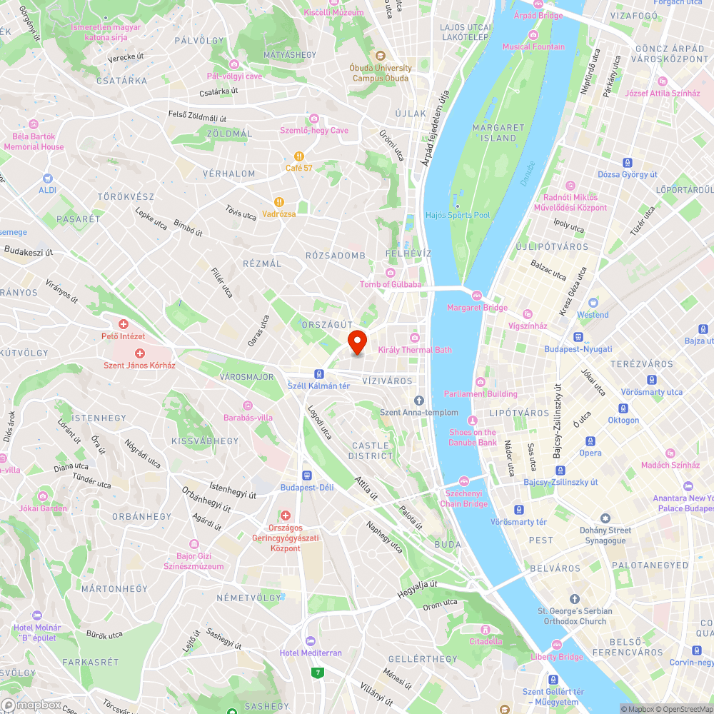 Kátyút alkotó aknafedél bejelentés helye