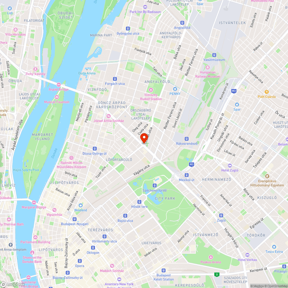 Út állapota és lekopott felfestés bejelentés helye