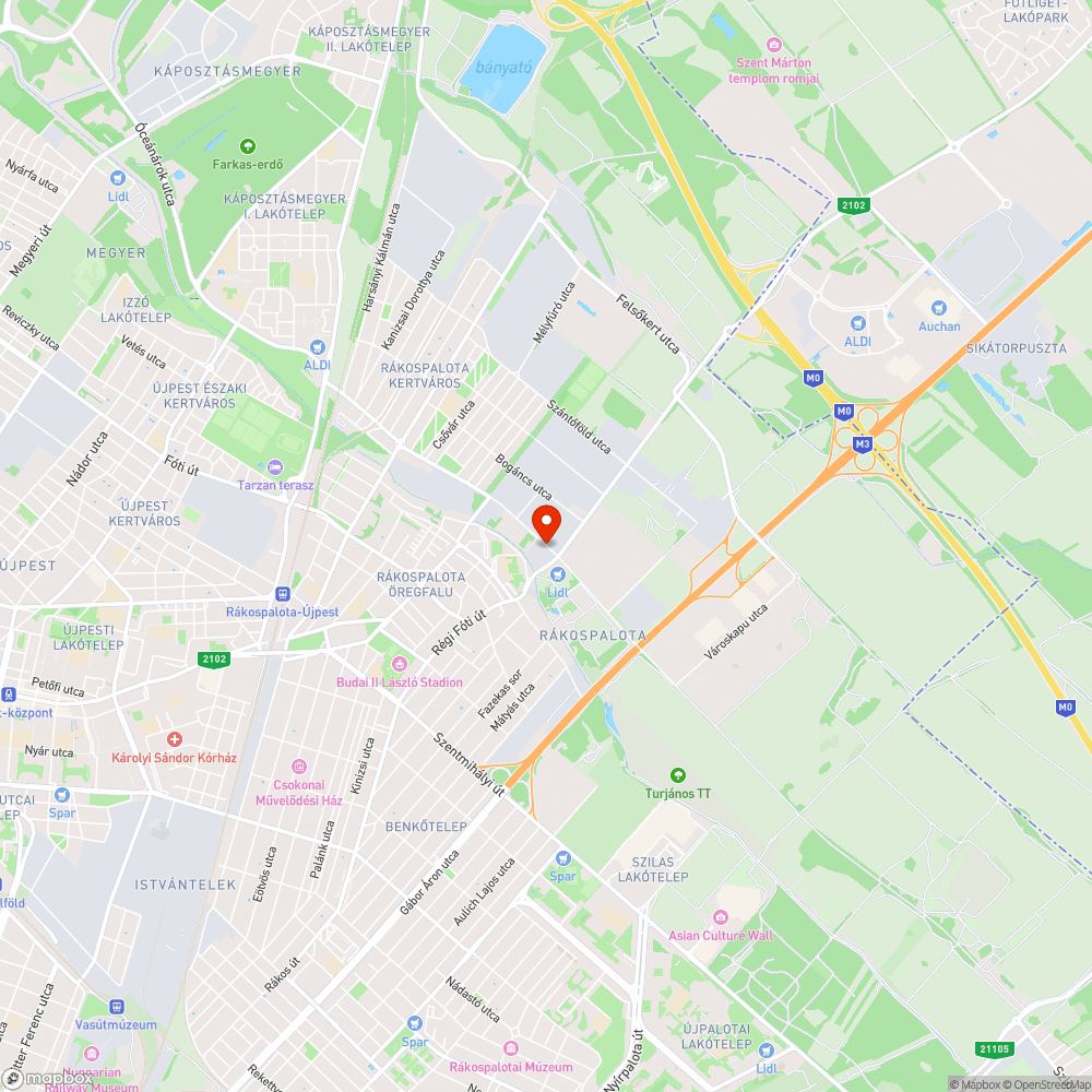 Hulladéklerakat bejelentés helye