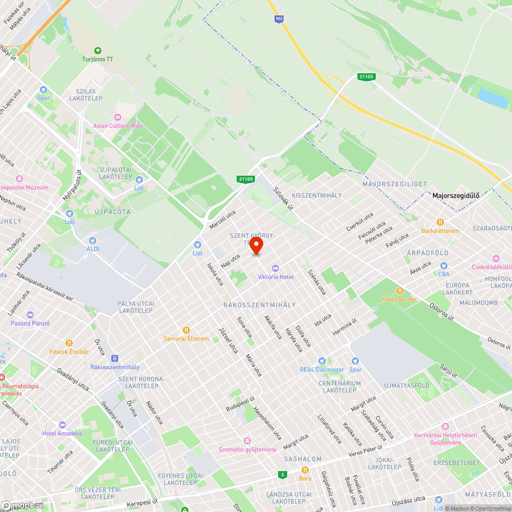 Járdára kilógó növényzet bejelentés helye