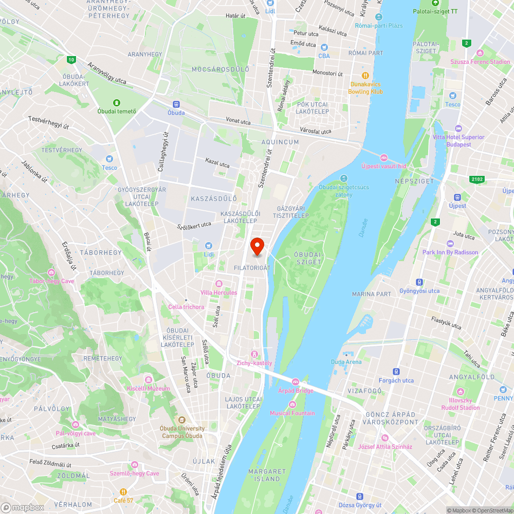 Balesetveszélyes az aszfalt a Megállóhelyen bejelentés helye