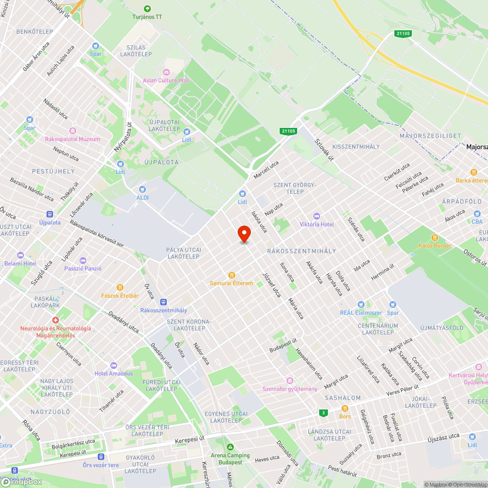 kilógó-lelógó bokor bejelentés helye