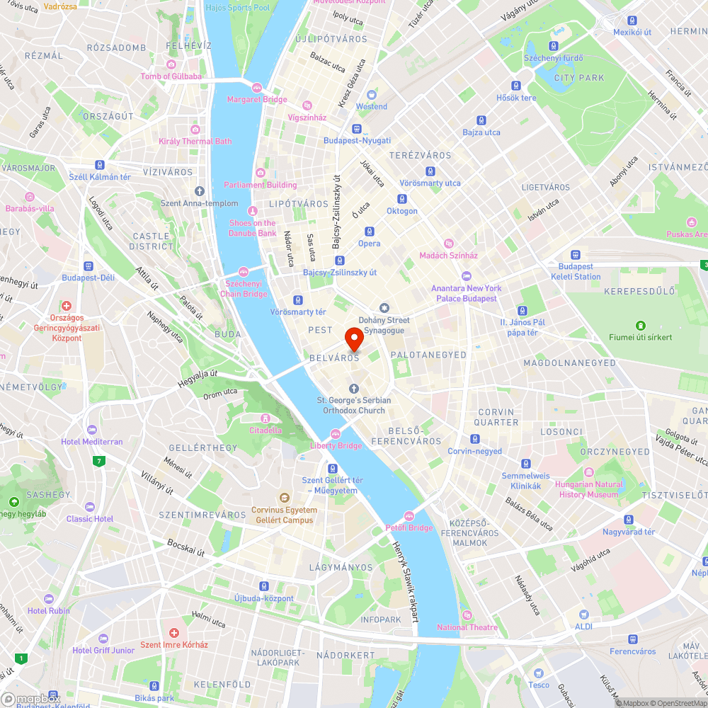 Firka a Reáltanoda utcában bejelentés helye