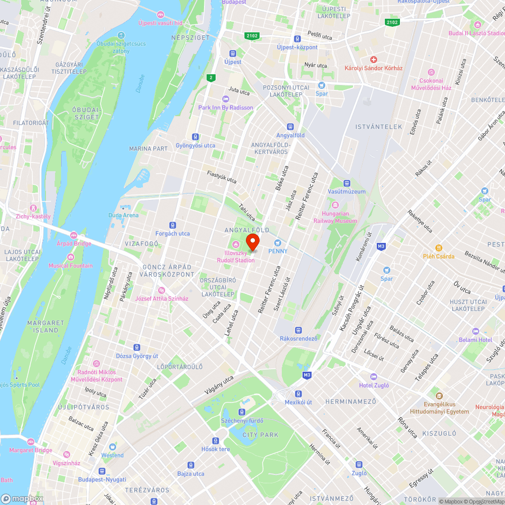 Béke utca bejelentés helye