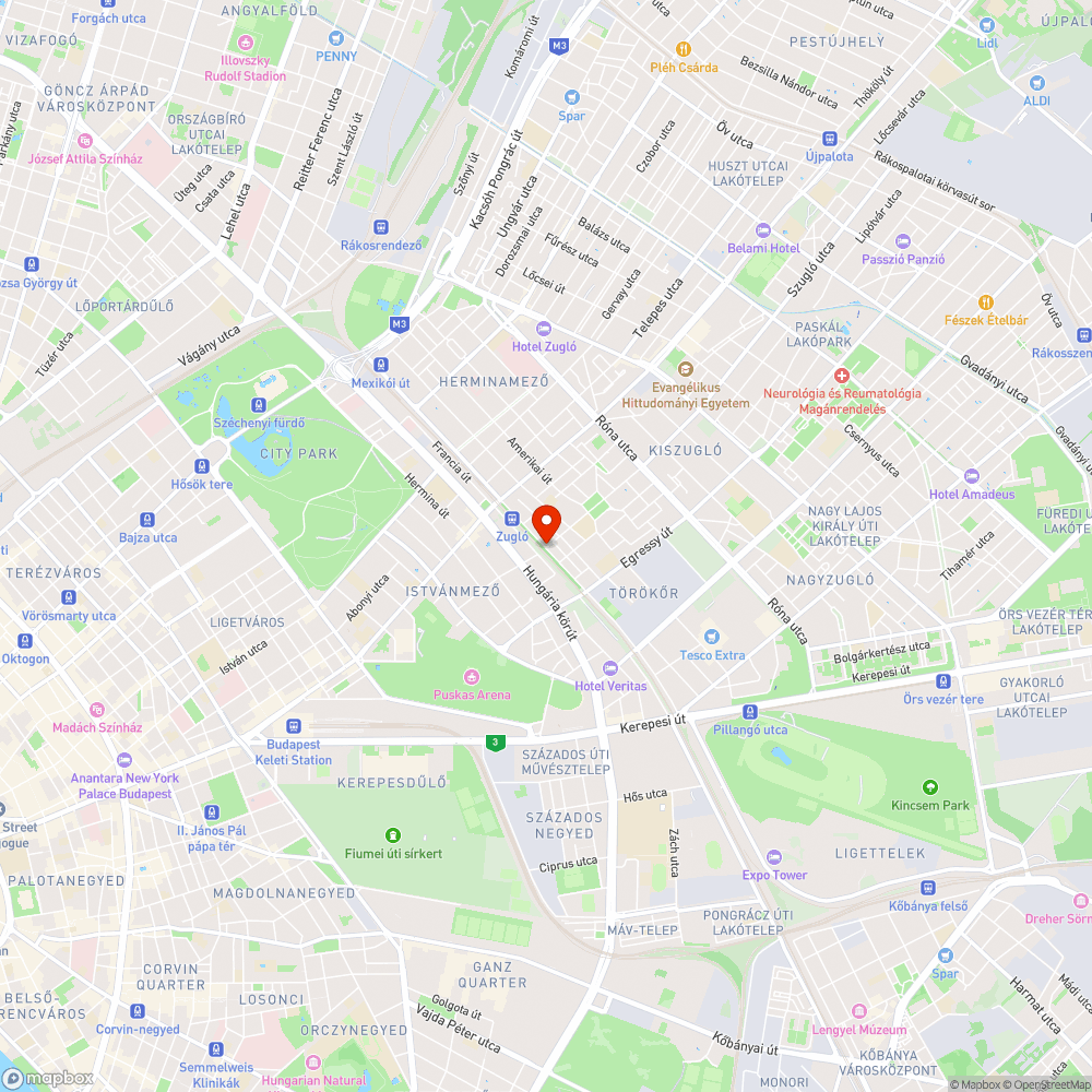 Megbokrosodott fa bejelentés helye