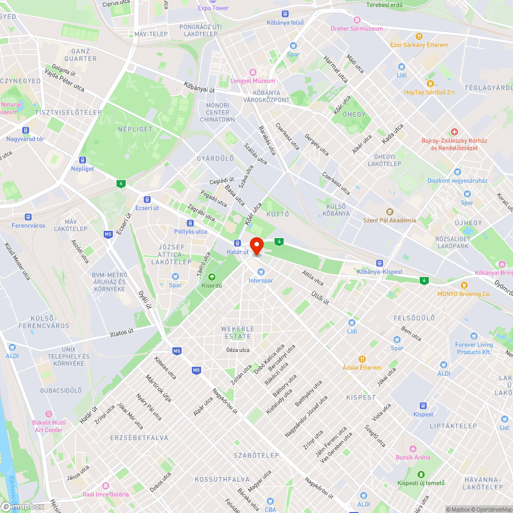 Használhatatlanná vált járda bejelentés helye