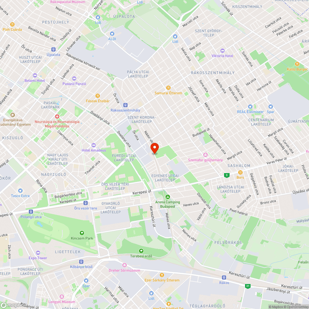 szemétkupac bejelentés helye