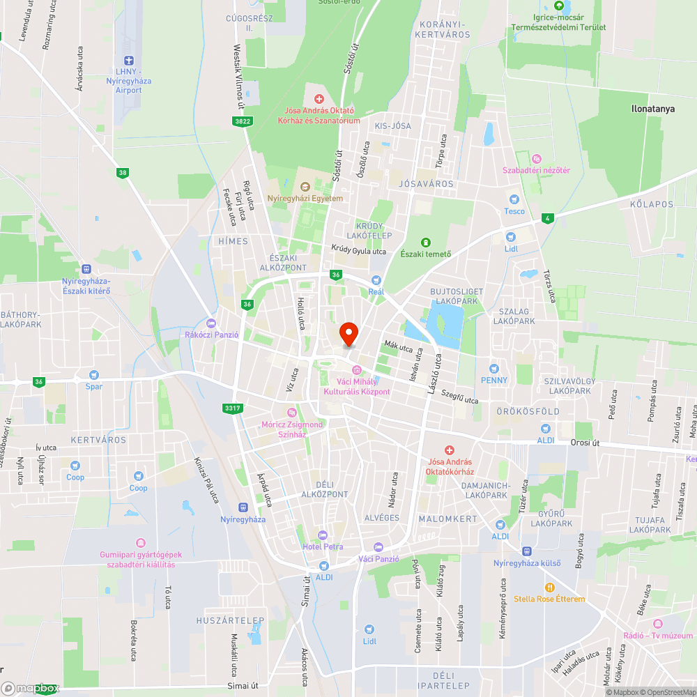 Illegális parkolás bejelentés helye