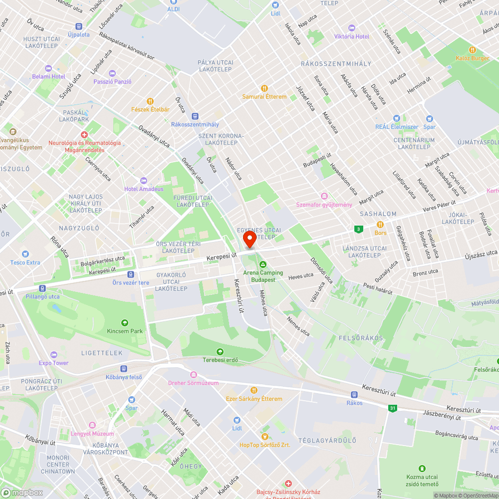 Hév korlát bejelentés helye