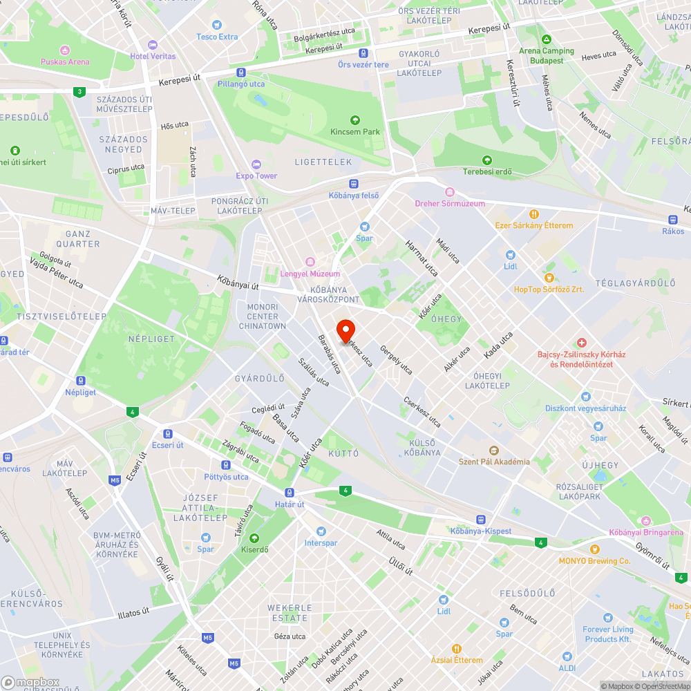 Szabálytalanul leparkolt roncsautó bejelentés helye