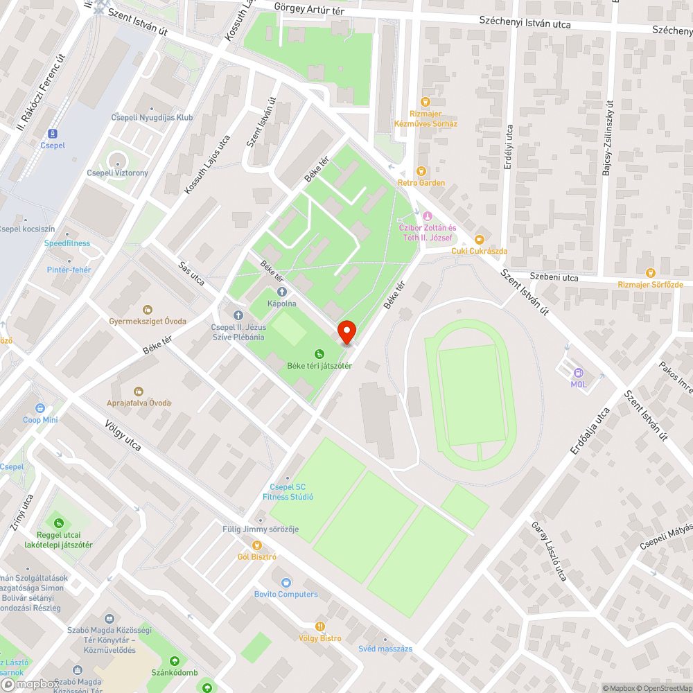 Összehajtogatott kerékpárút tábla bejelentés helye