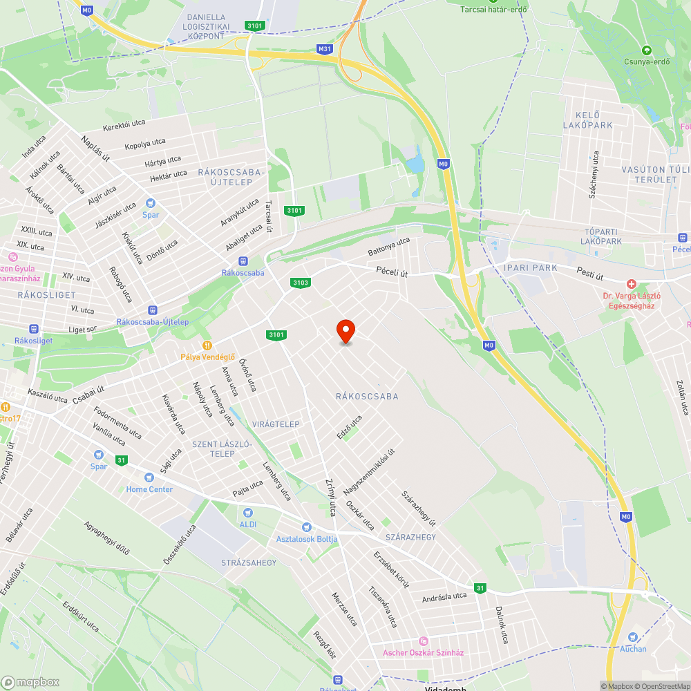 Szokásos kátyúk a Gombosi utcában bejelentés helye