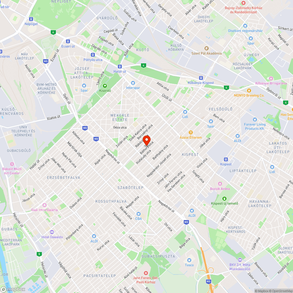 Hiányos járda bejelentés helye