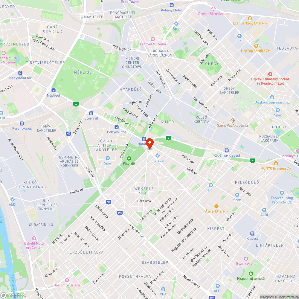 Hanyagul megépített kerékpárút bejelentés helye