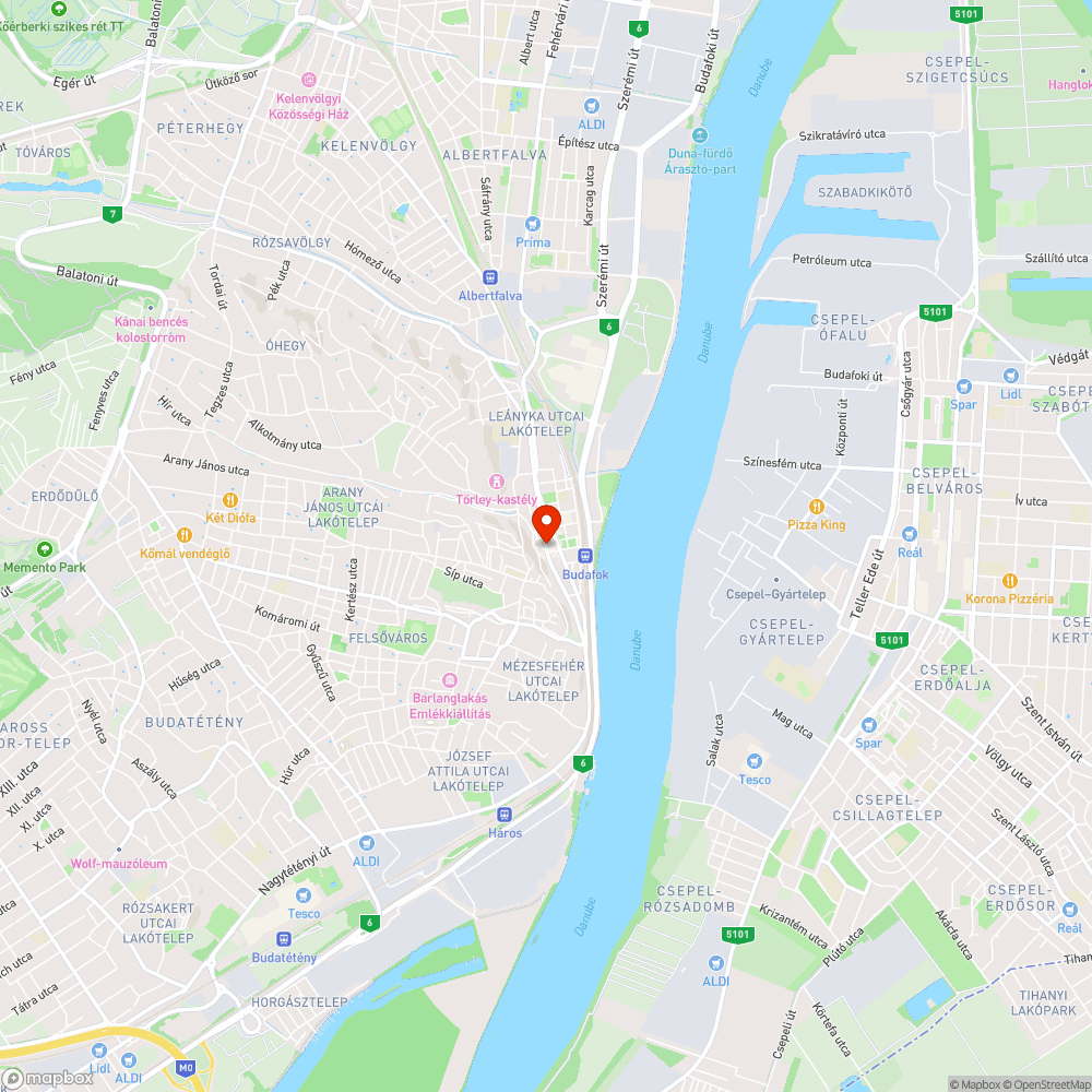 Megáll a víz a buszmegállónál bejelentés helye