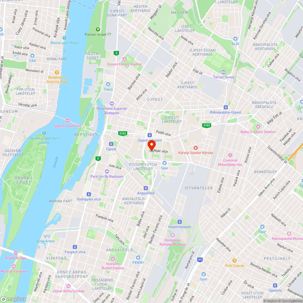 Kidőlt kutyapiszok tároló bejelentés helye