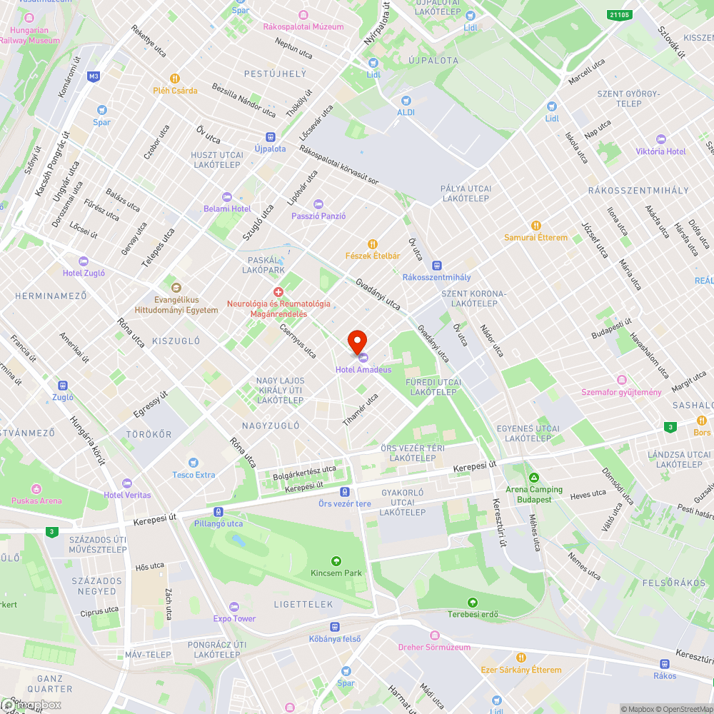 Balesetből visszamaradt üvegtörmelék bejelentés helye