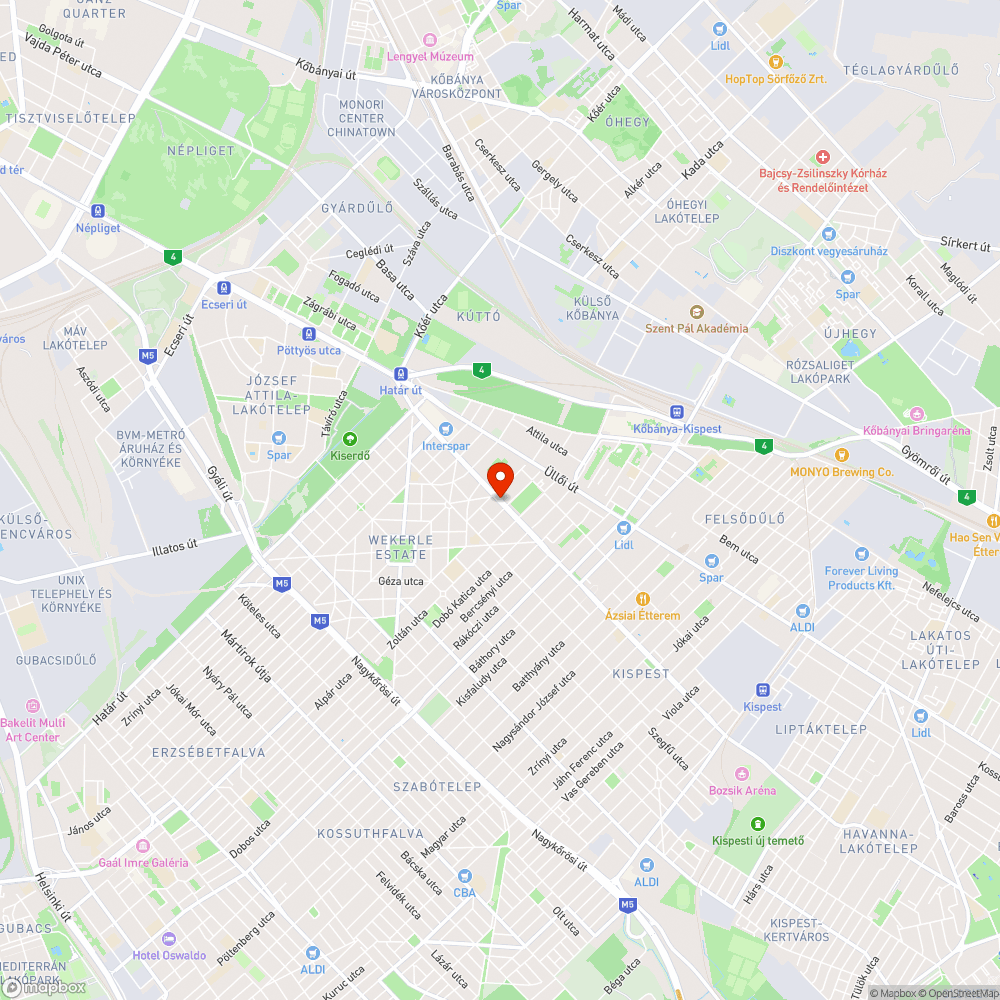 Hibás sebességmérő bejelentés helye