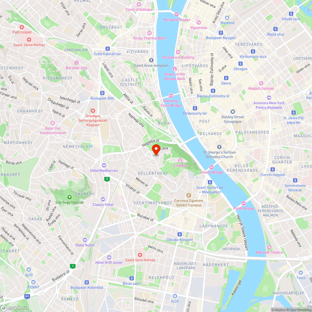 Lezárt parkolóhely bejelentés helye