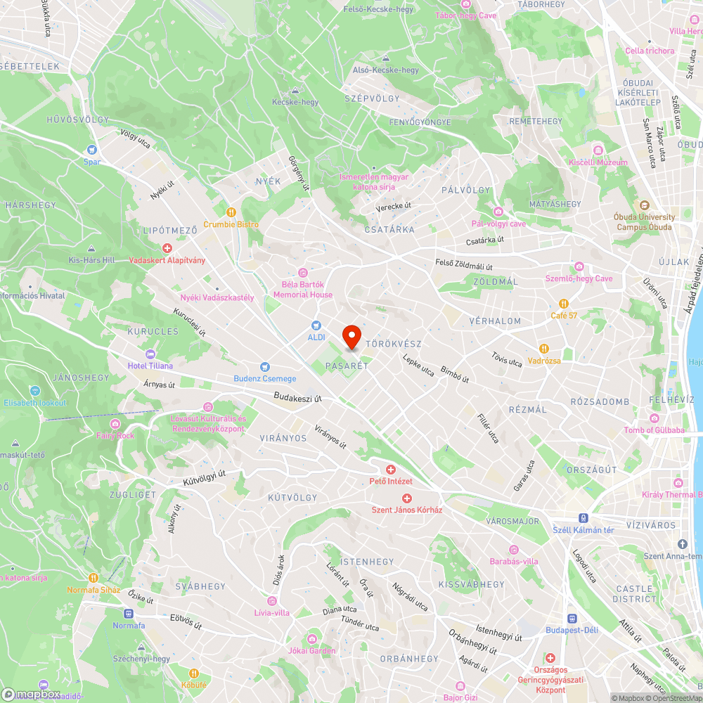 Forog a Harangvirág utcai tábla! bejelentés helye