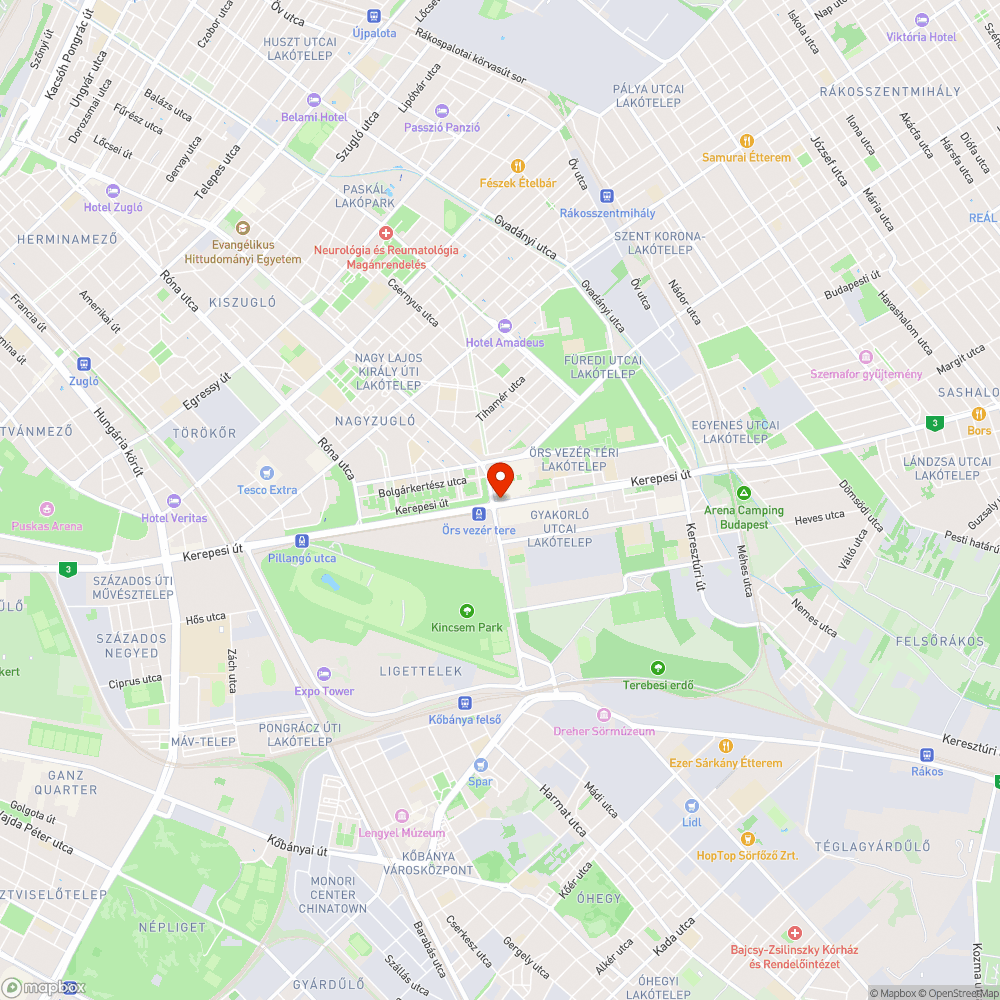 Megrongált információs tábla bejelentés helye