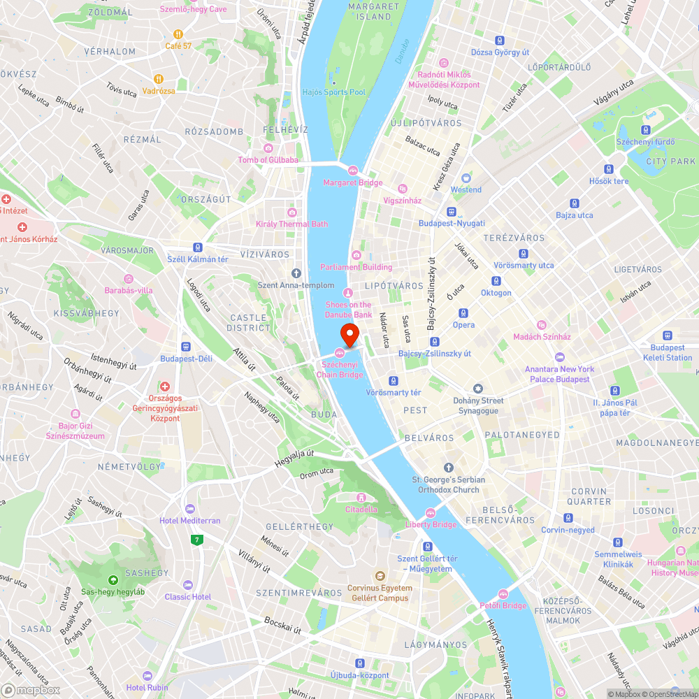 Tó a lánchídon bejelentés helye