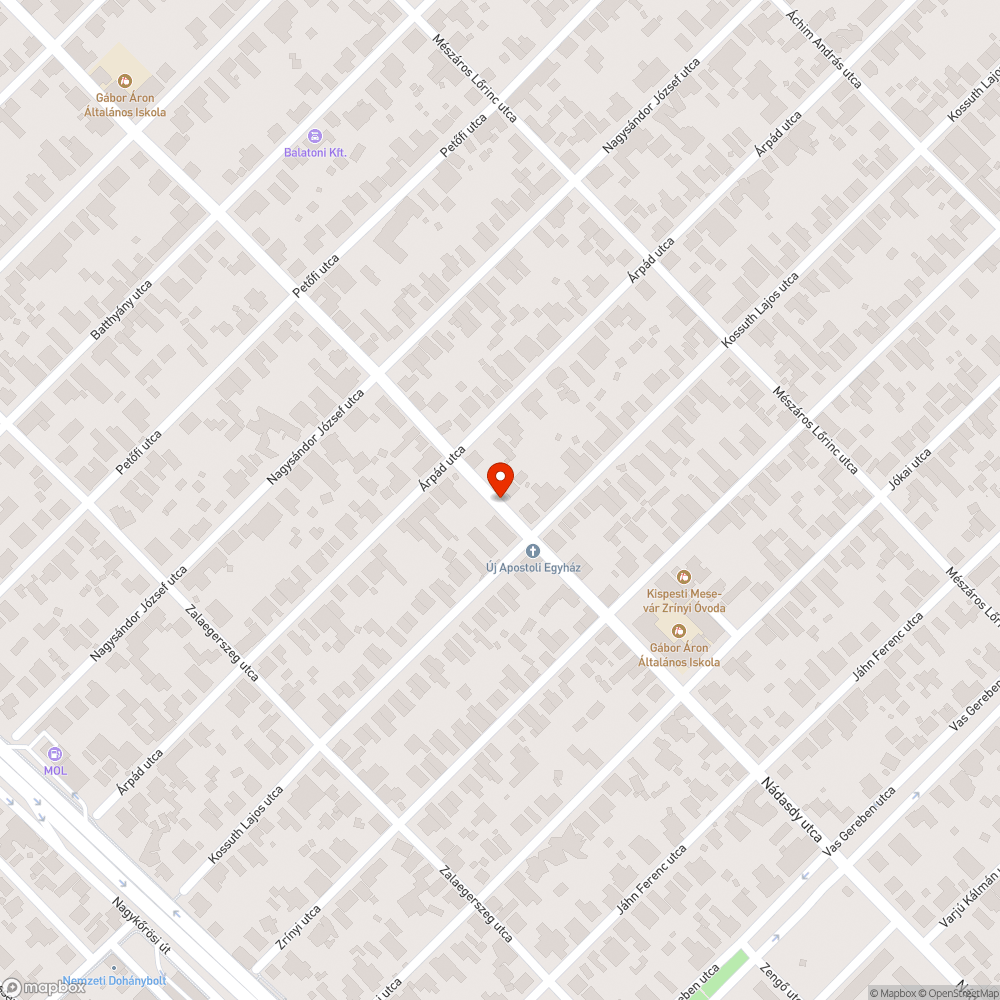 Ismét letört szemetes bejelentés helye