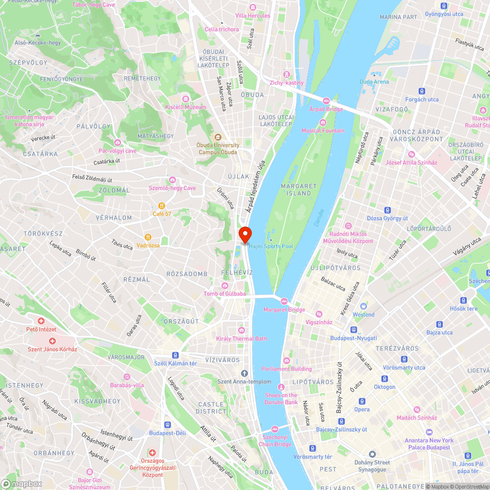 Kráterek és hegyvonulatok a kerékpárúton bejelentés helye