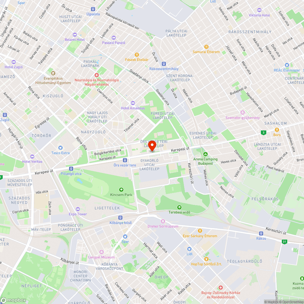 Szemét bejelentés helye