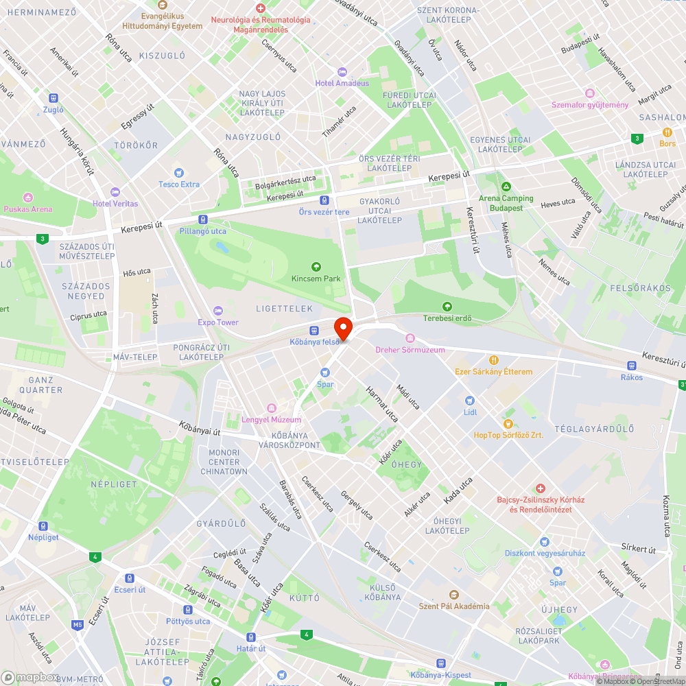 Szelektív kukák elhelyezése bejelentés helye