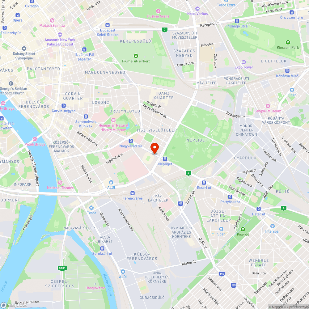 Elhagyott autó bejelentés helye